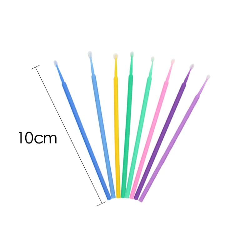 Cosmetic Micro Brush (100pcs)