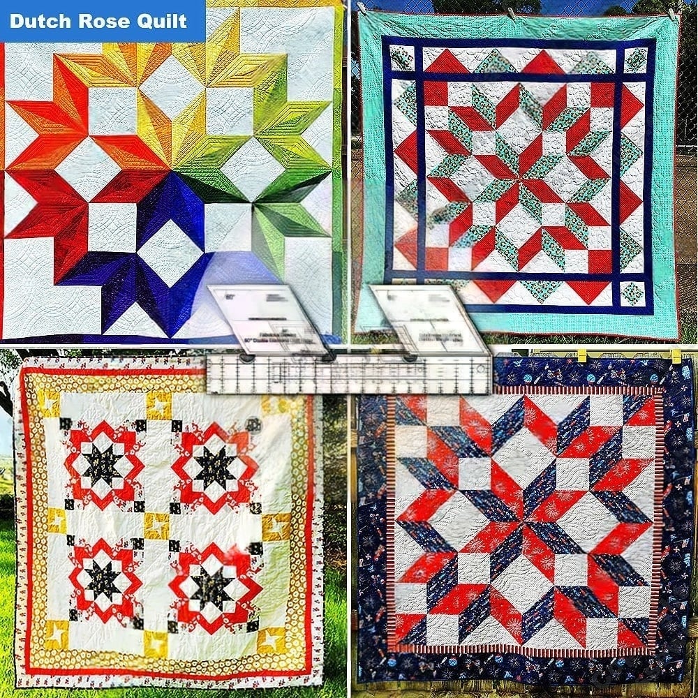 Fabulous Sewing 60 Degree Double Diamond Quilt Ruler