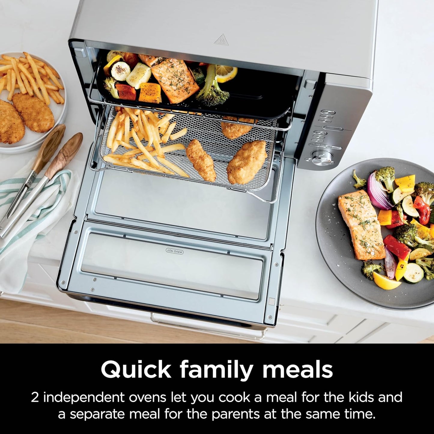 12-in-1 Smart Double Oven