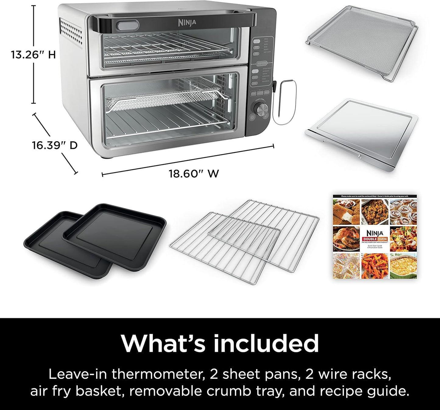 12-in-1 Smart Double Oven