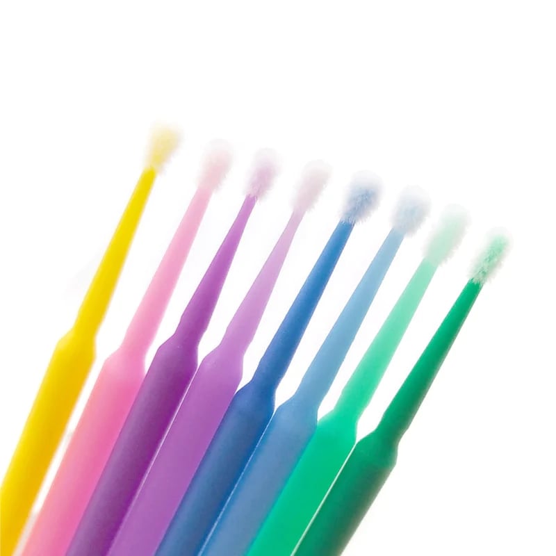 Cosmetic Micro Brush (100pcs)