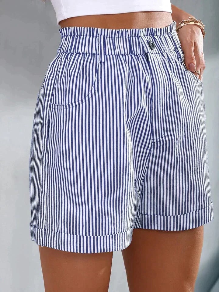 🔥49% OFF🔥Loose Casual Striped Shorts