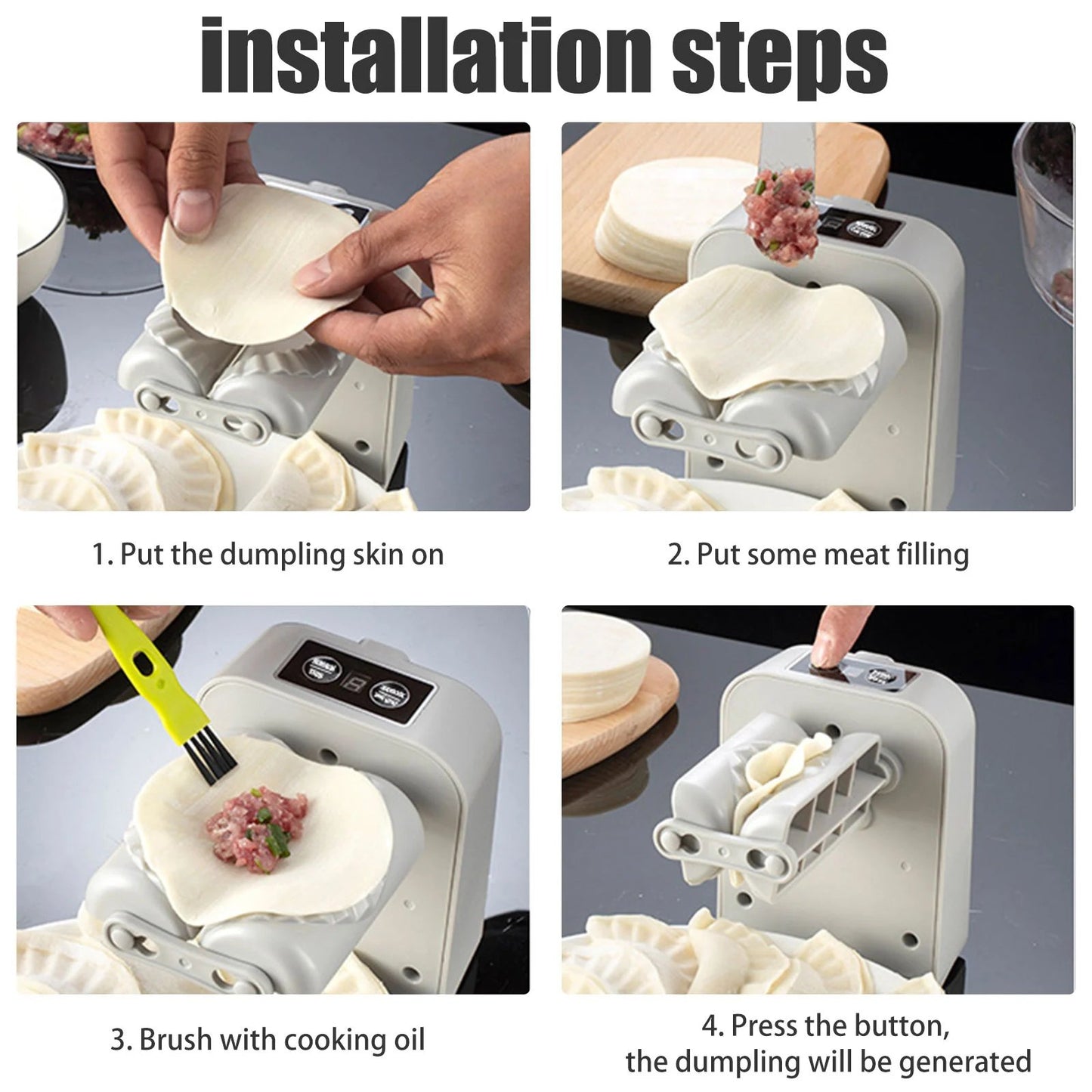🔥Fully Automatic Household Dumpling Machine