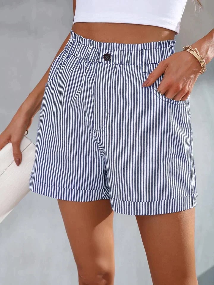 🔥49% OFF🔥Loose Casual Striped Shorts