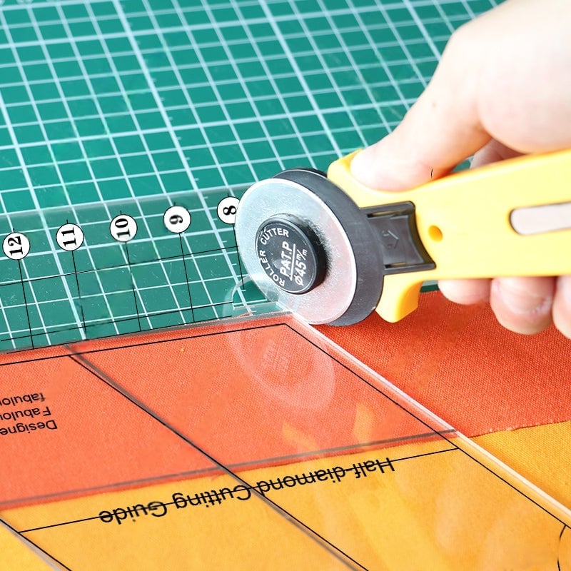 Fabulous Sewing 60 Degree Double Diamond Quilt Ruler