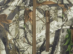 Men’s 2-Pack Fleece-Lined Hunting Jacket & Pants Set – Water-Resistant, Silent, Safety Harness Compatible