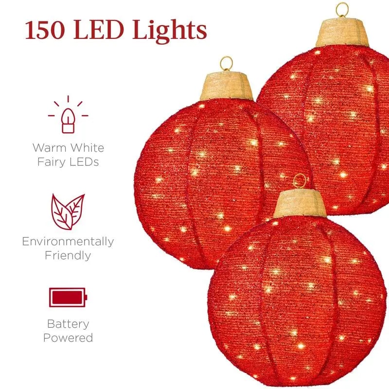 🎁🔥Hanging Pop-Up Outdoor Christmas Ornaments