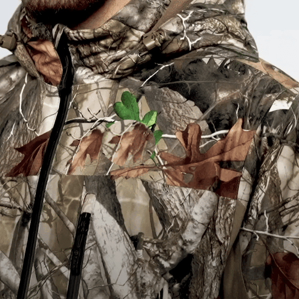 Men’s 2-Pack Fleece-Lined Hunting Jacket & Pants Set – Water-Resistant, Silent, Safety Harness Compatible