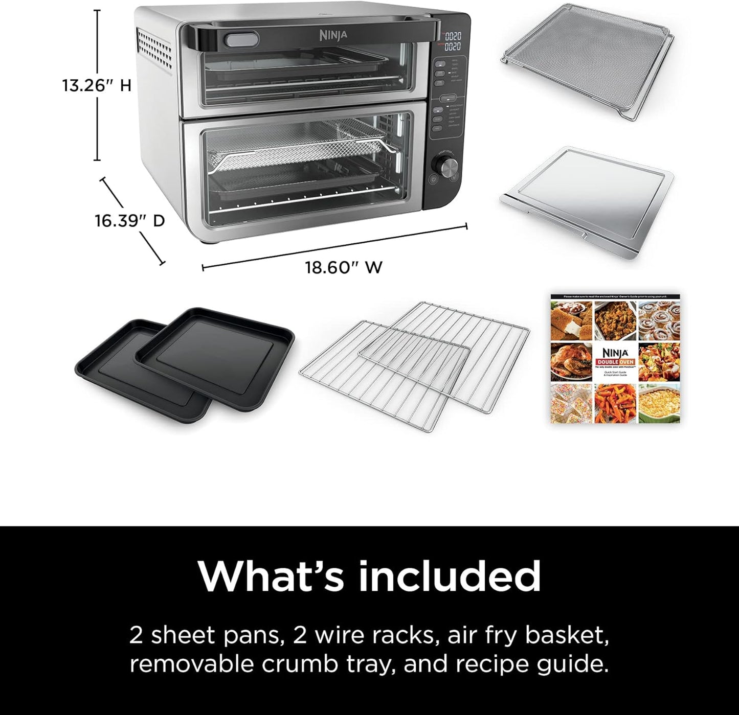 12-in-1 Smart Double Oven