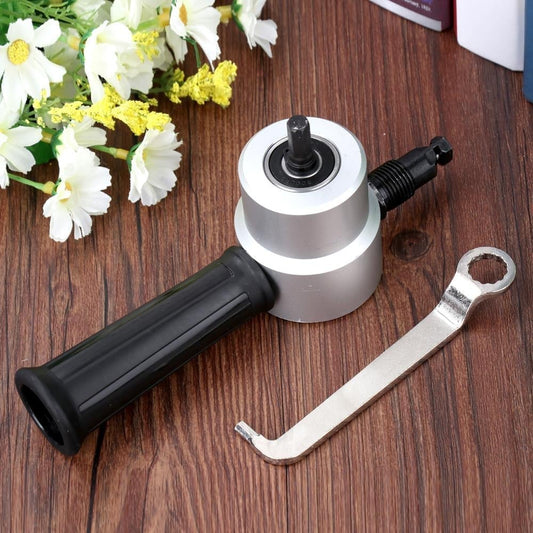 Nibbler Cutter Drill Attachment Double Head Metal Sheet
