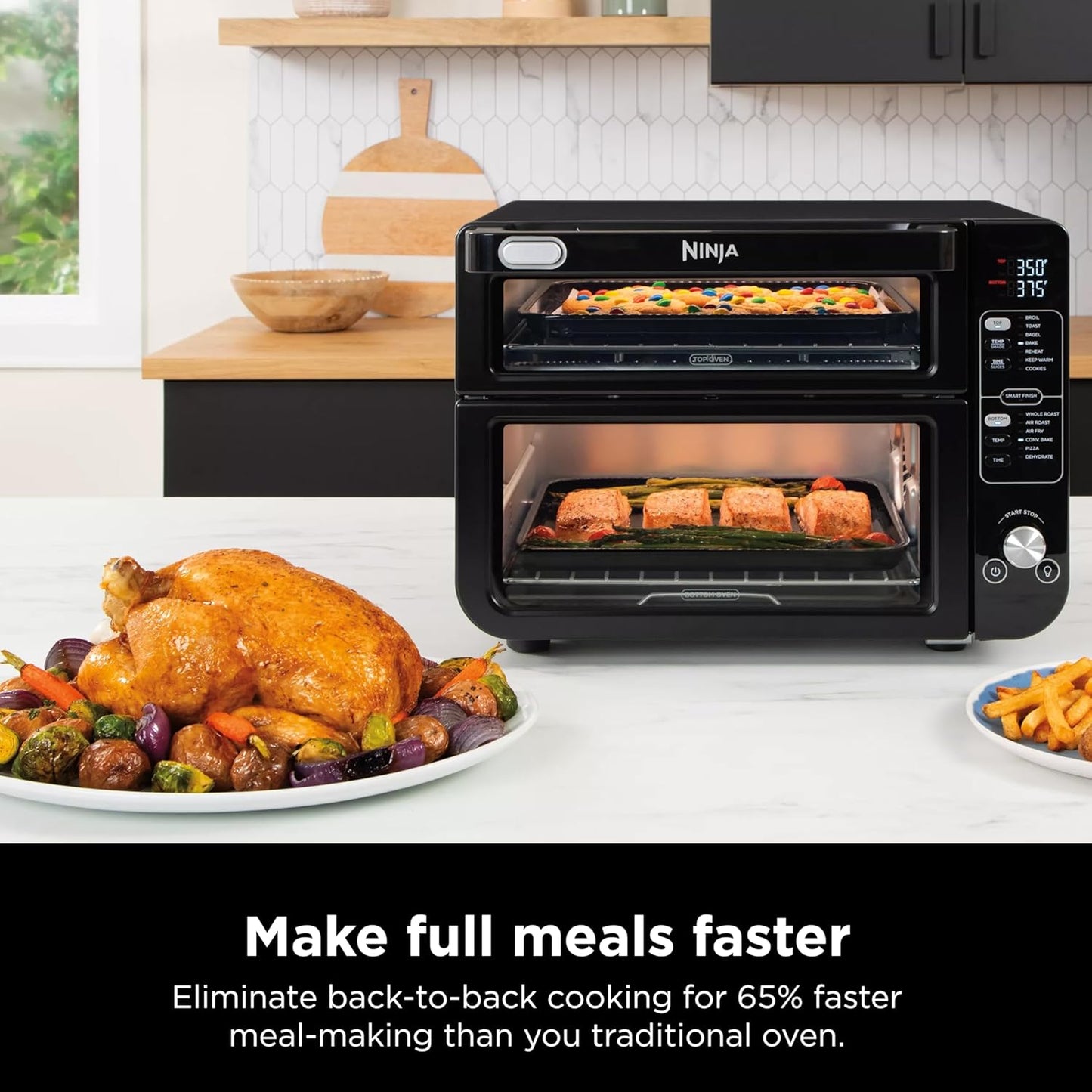12-in-1 Smart Double Oven