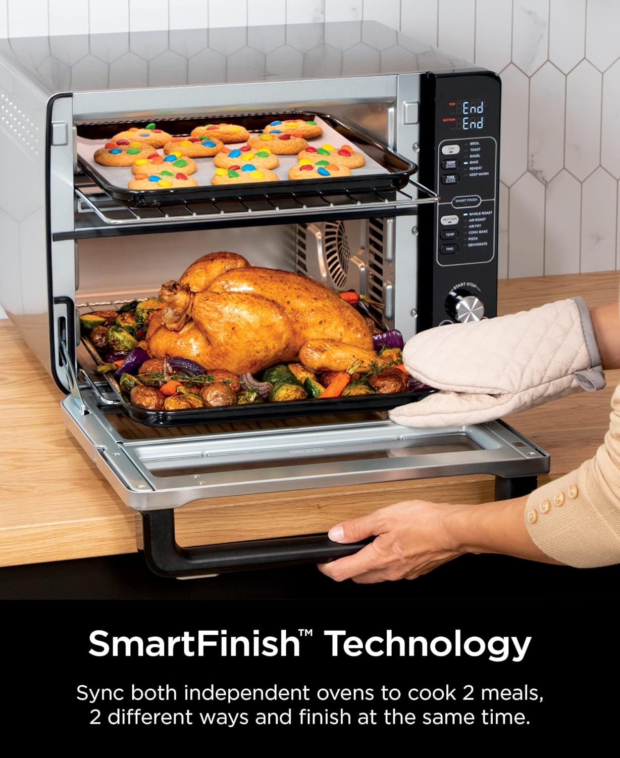 12-in-1 Smart Double Oven