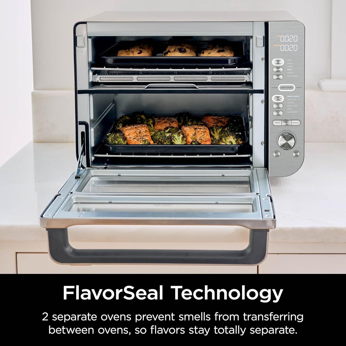 12-in-1 Smart Double Oven