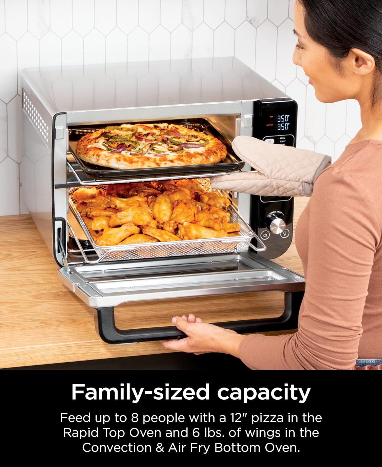 12-in-1 Smart Double Oven