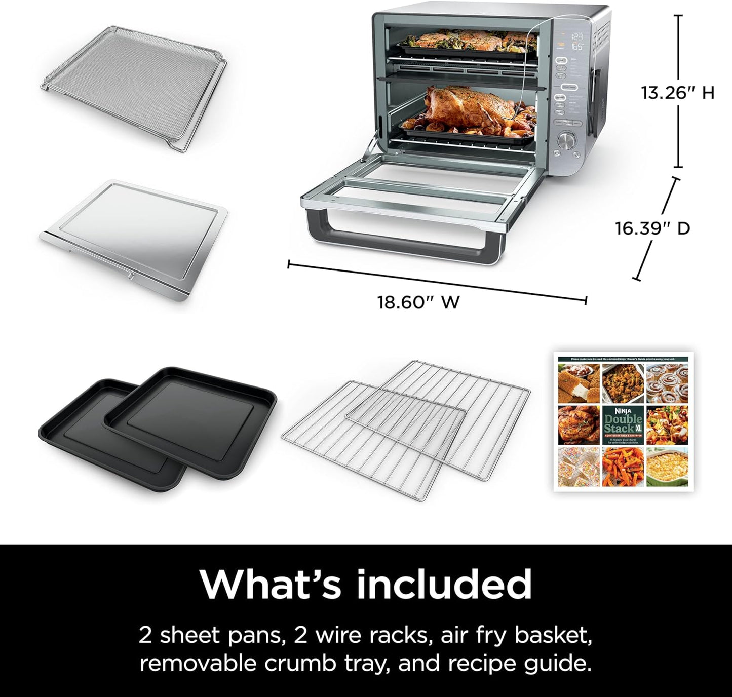 12-in-1 Smart Double Oven
