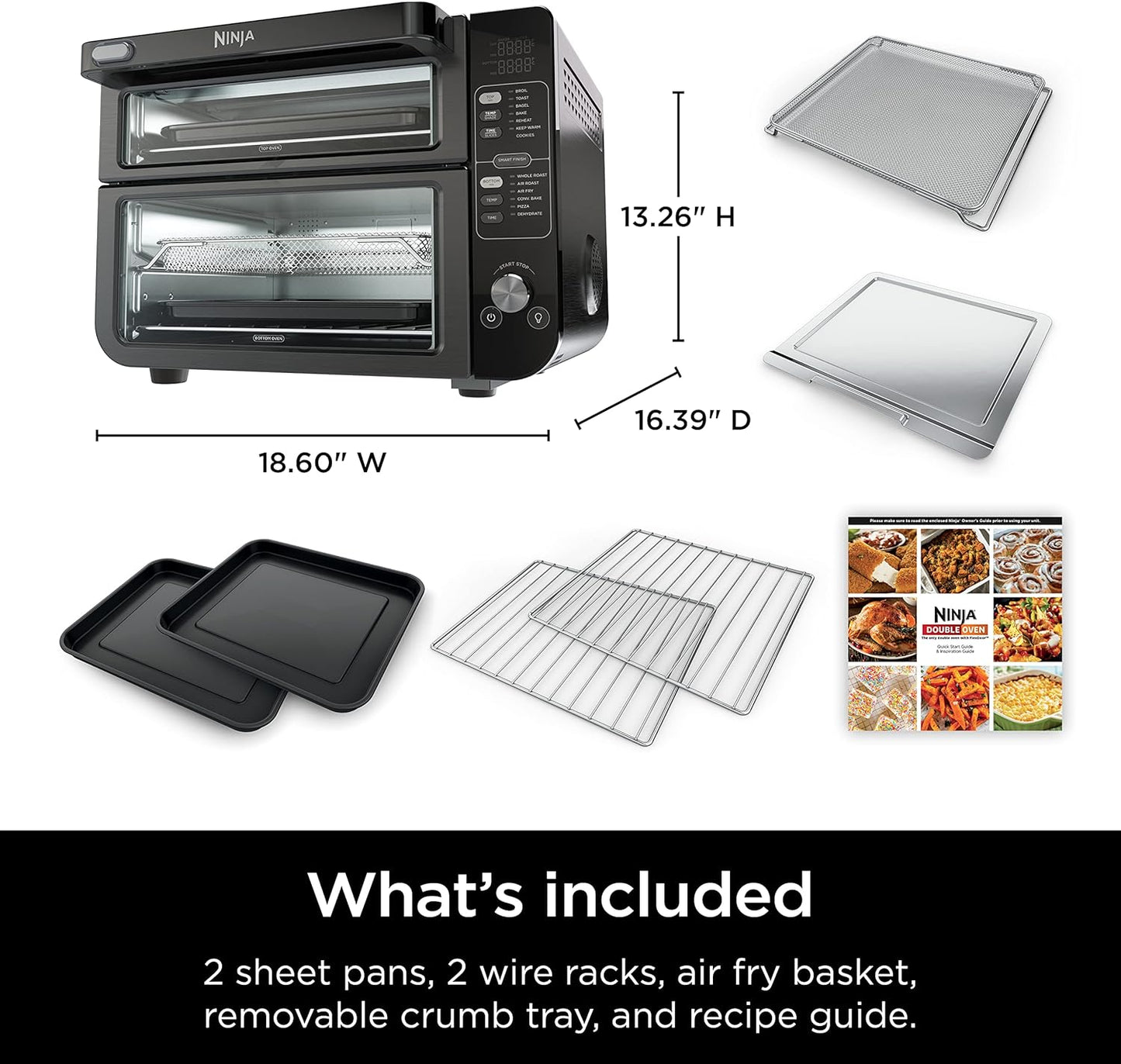 12-in-1 Smart Double Oven