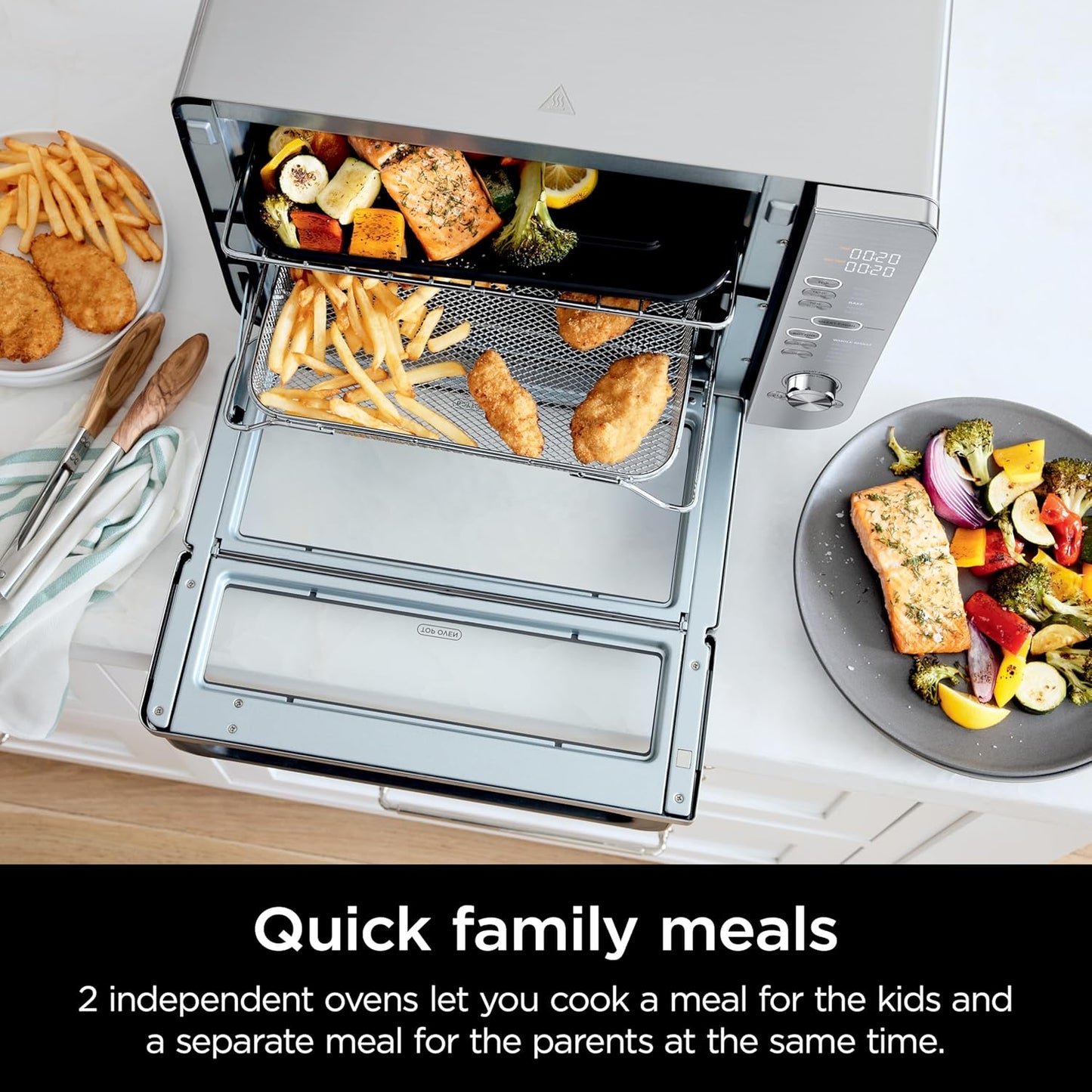 12-in-1 Smart Double Oven