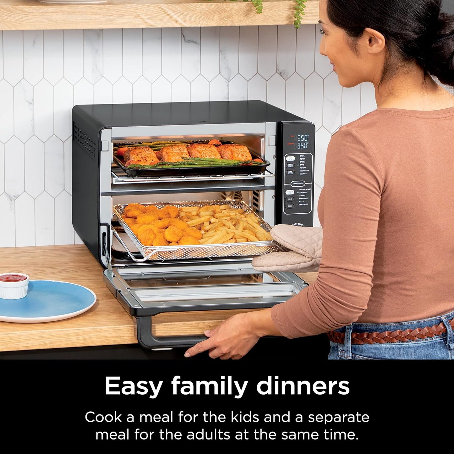 12-in-1 Smart Double Oven