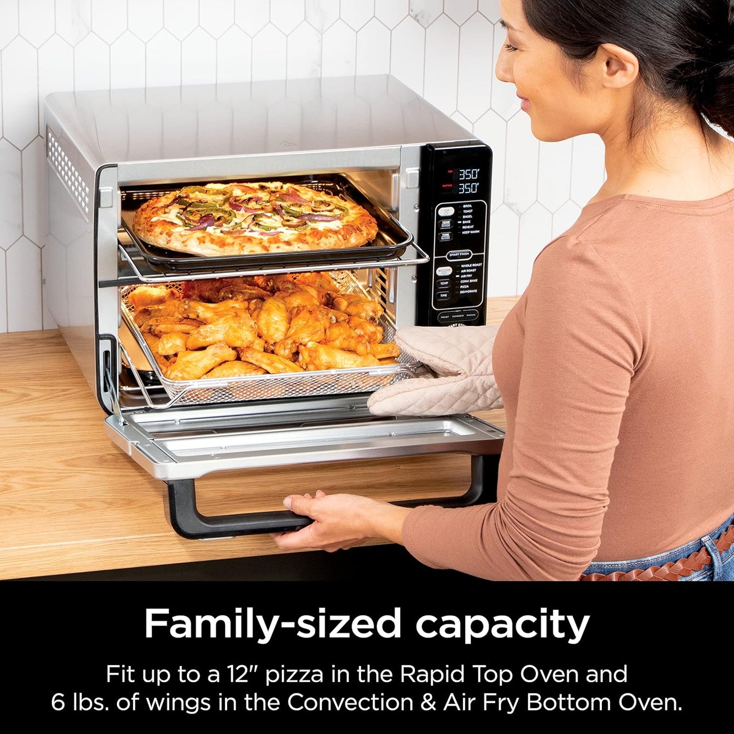12-in-1 Smart Double Oven