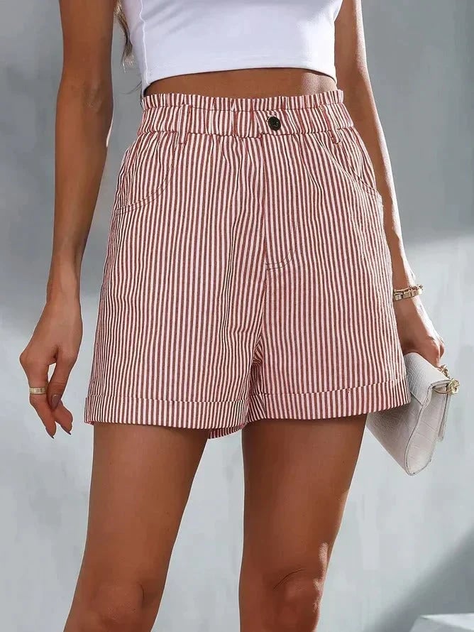 🔥49% OFF🔥Loose Casual Striped Shorts