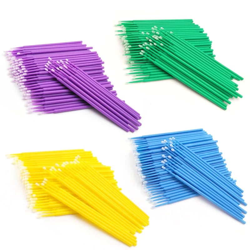 Cosmetic Micro Brush (100pcs)